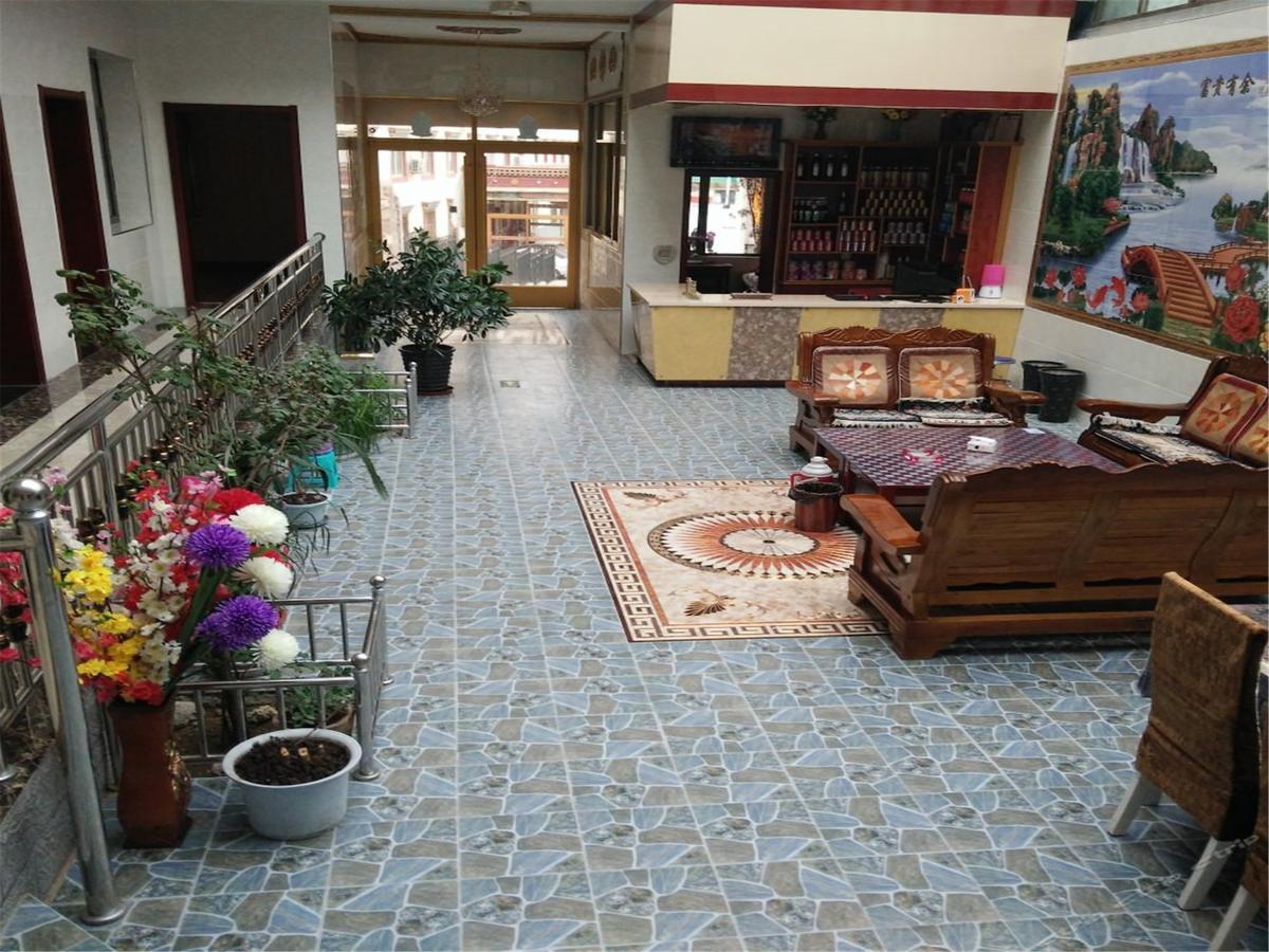Xiahe Labrang Sheng Di Zang Zhuang Hotel Thành cổ Bình Dao Ngoại thất bức ảnh