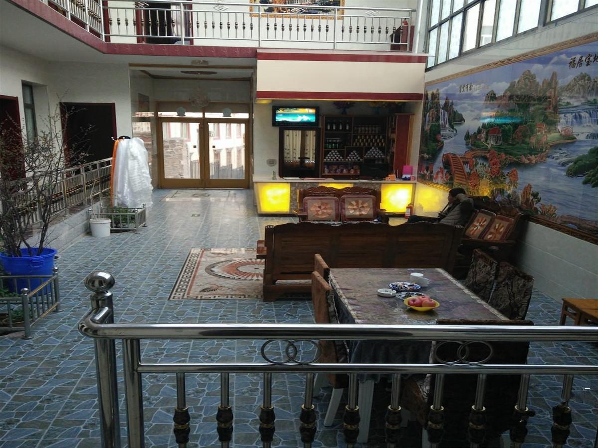 Xiahe Labrang Sheng Di Zang Zhuang Hotel Thành cổ Bình Dao Ngoại thất bức ảnh